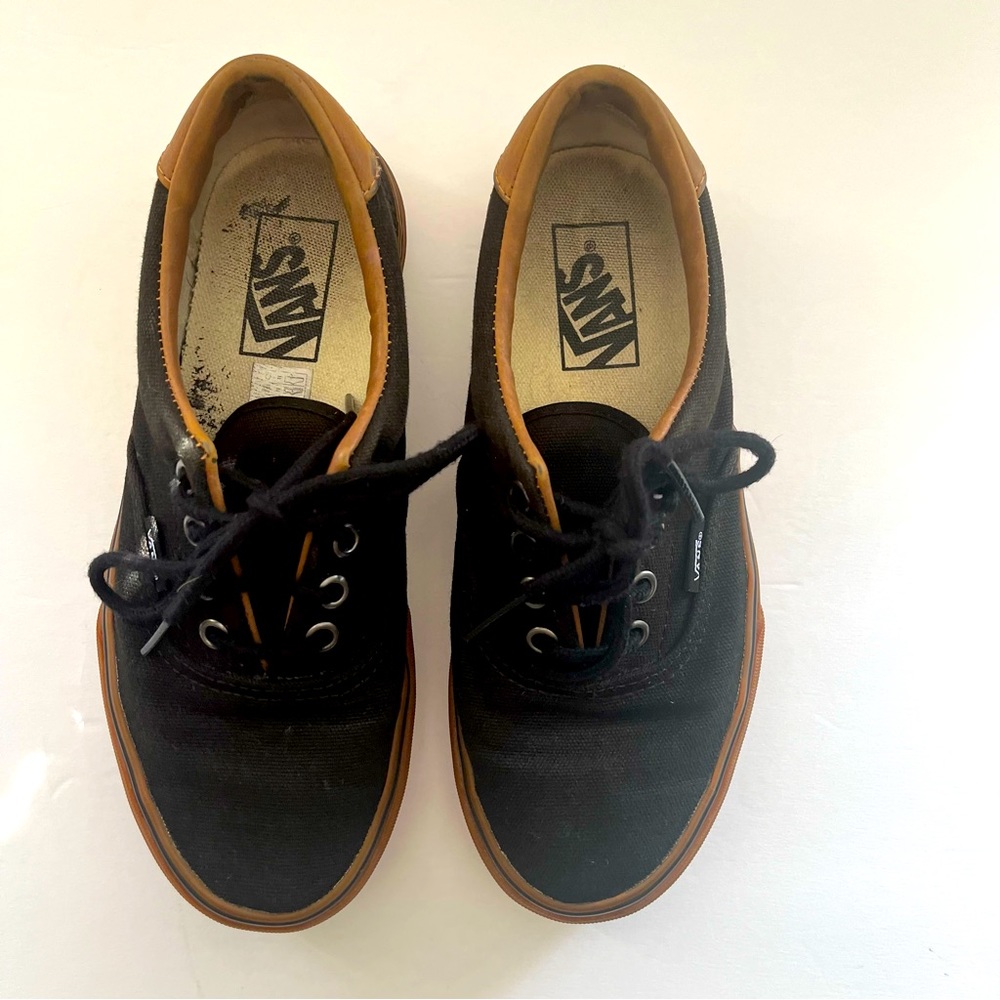 Vans Era 59 Black Classic Gum -Unissex Men’s Sz 5 / Women’s Size 6,5
